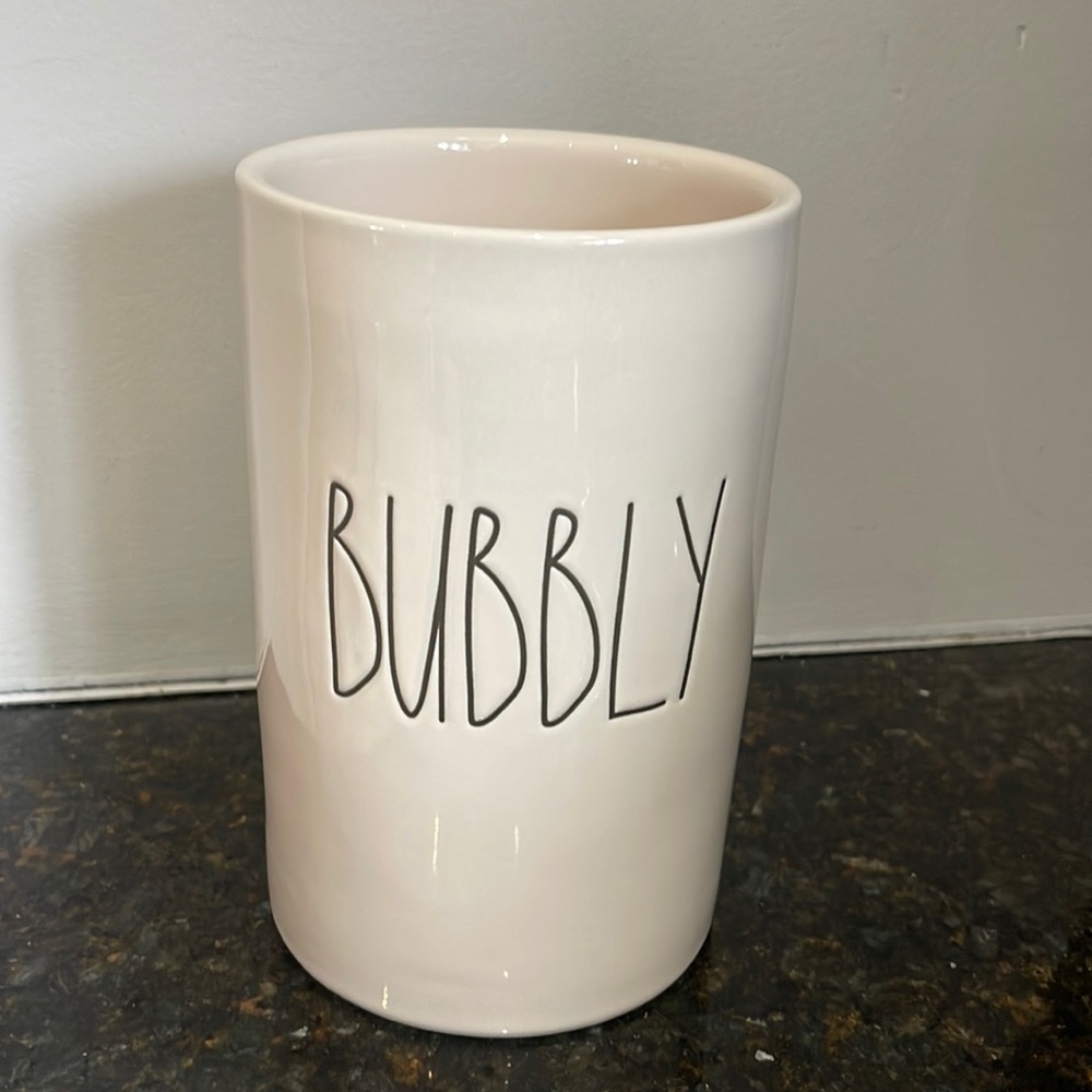 Rae Dunn - BUBBLY - wine chiller